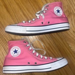 Converse Chuck Taylor All Star High Top Pink Women’s Size 10